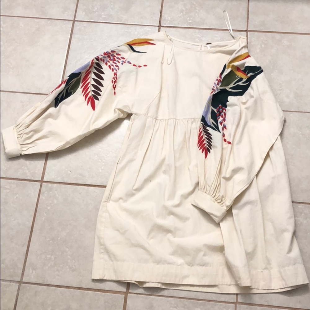 Free People embroidered Dress.